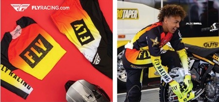 FLY EVOLUTION DST レッド/イエロー/ブラック '22LEモデル MXウエア